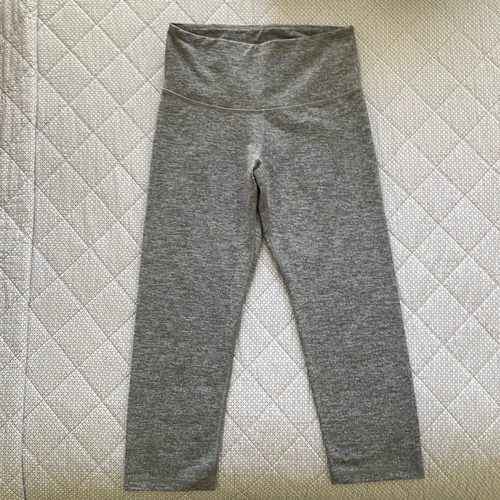 Old Navy Active Go Dry Leggings (Heather Gray) Medium